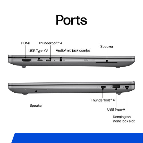 HP ZBook Ultra G1a AMD Ryzen AI Max+ PRO 395 Mobile workstation 35.6 cm (14") Touchscreen 2.8K 128 GB LPDDR5x-SDRAM 1 TB SSD Wi-Fi 7 (802.11be) Windows 11 Pro Silver