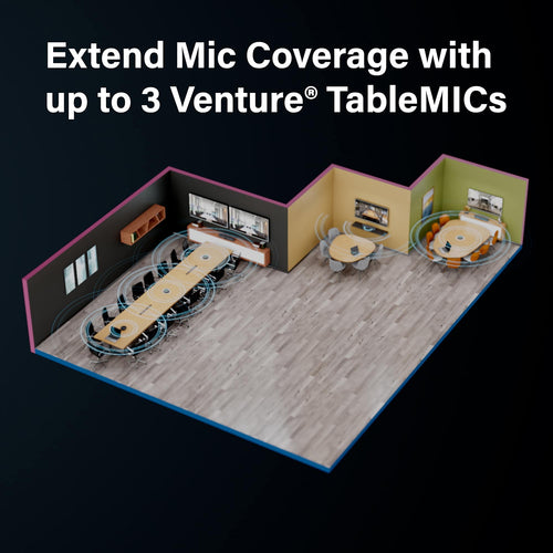 Vaddio Venture TableMIC Grey Conference microphone