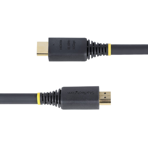 StarTech.com 25ft (7.6m) Premium Certified High Speed HDMI Cable, 4K 60Hz/1440p 144Hz, HDR10/HDCP 2.2/ARC, 18Gbps, UHD HDMI 2.0 Cord for TV/Monitor/Display, TPE Jacket