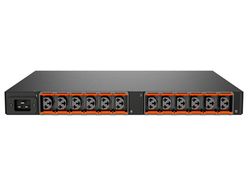 Vertiv Geist VP5U21A0 power distribution unit (PDU) 12 AC outlet(s) 1U Black