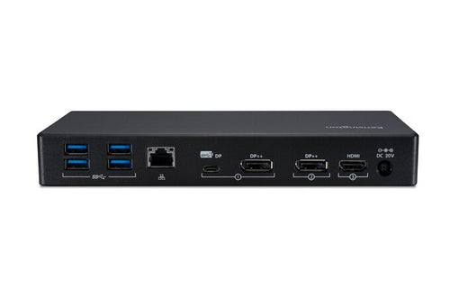 Kensington SD4850P USB-C 10Gbps Dual Video Driverless Docking Station - 100W PD - DP++/HDMI - Windows