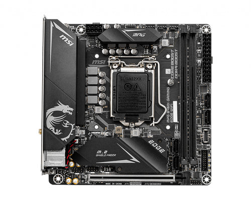 MSI MPG B460I GAMING EDGE WIFI motherboard Intel B460 LGA 1200 (Socket H5) mini ITX
