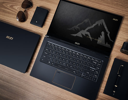 MSI Summit B14 A11M-077 Intel® Core™ i5 i5-1135G7 Laptop 35.6 cm (14") Full HD 8 GB DDR4-SDRAM 512 GB SSD Wi-Fi 6 (802.11ax) Windows 10 Pro Black
