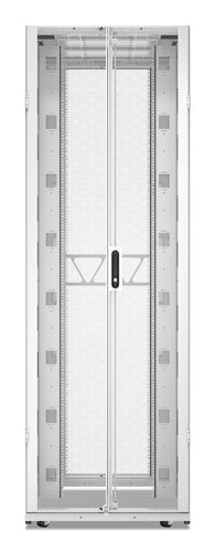 APC NetShelter SX, Server Rack Enclosure, Gen 2, 52U, 2436H x 800W x 1200D mm, with Sides, White