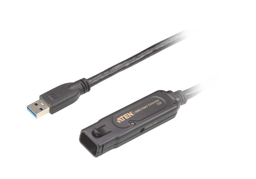 ATEN UE3315A USB cable USB 3.2 Gen 1 (3.1 Gen 1) 15 m USB A 5 Gbit/s Black