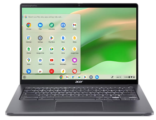 Acer Chromebook Enterprise Spin 714 CP714-2WN-3338 Intel® Core™ i3 i3-1315U 35.6 cm (14") Touchscreen Full HD 8 GB LPDDR4x-SDRAM 128 GB SSD Wi-Fi 6E (802.11ax) ChromeOS Grey