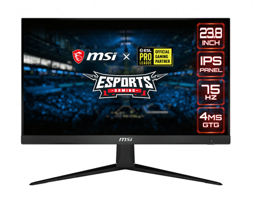 MSI Optix G241V E2 computer monitor 60.5 cm (23.8") 1920 x 1080 pixels Full HD LED Black