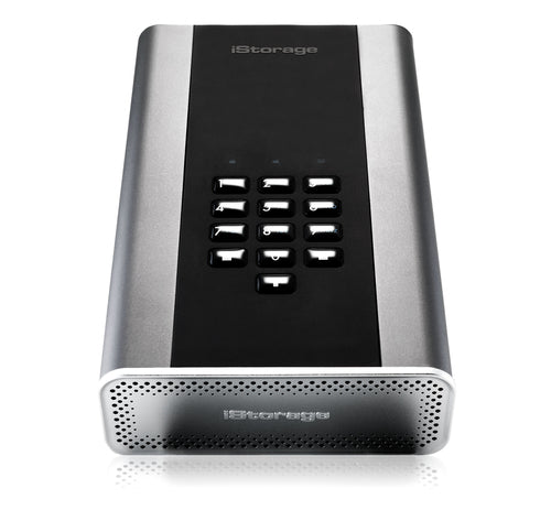 iStorage diskAshur DT² HDD 18TB | Secure Portable Desktop Drive |FIPS 140-2 Level 3 certified | AES-XTS 256-bit Hardware Encryption | Common Criteria EAL5+ (Hardware Certified) | PIN protected | OS & Platform Independent |GDPR, TAA Compliant | Brute