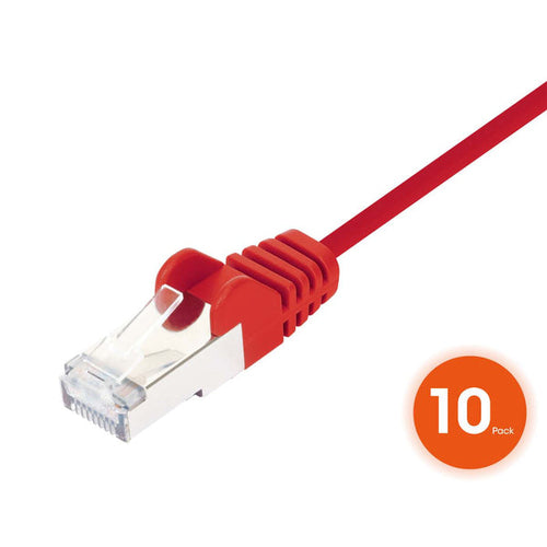 Intellinet 745574 networking cable Red 5 m Cat8.1 U/FTP (STP)