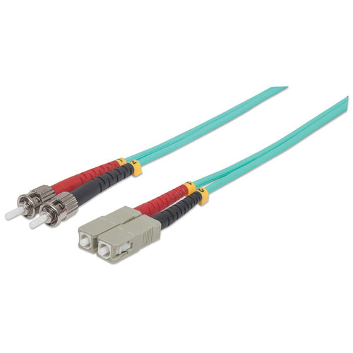 Intellinet 751469 InfiniBand/fibre optic cable 10 m ST SC Aqua colour
