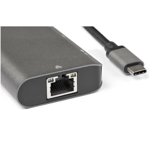 StarTech.com USB C Multiport Adapter - 10Gbps USB Type-C Mini Dock with 4K 30Hz HDMI - 100W Power Delivery Passthrough - 3-Port USB Hub, GbE - USB 3.1/3.2 Gen 2 Laptop Dock - 10" Cable
