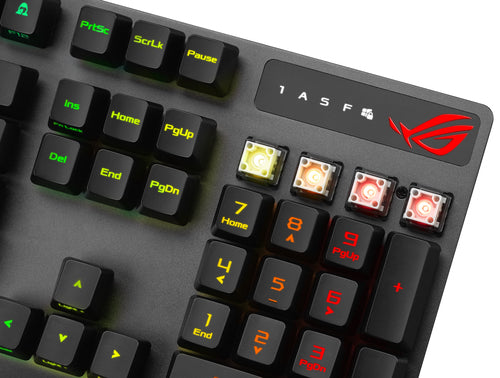 ASUS ROG Strix Scope RX keyboard Gaming USB QWERTY Black