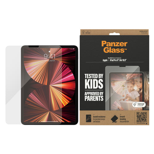 PanzerGlass ® Screen Protector iPad Pro 11″ (2018, 2020-2022, 2024) | Air 10.9'' (2020, 2022) Clear screen protector Apple 1 pc(s)