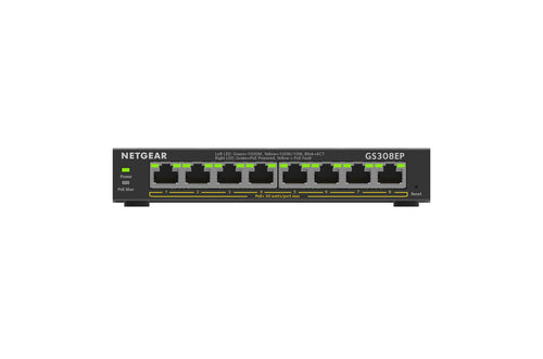 NETGEAR 8 Port PoE Gigabit Ethernet Plus Switch (GS308EP)