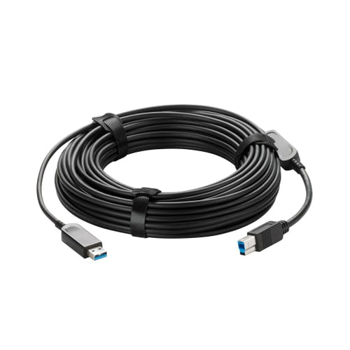 Vaddio 440-1015-015 USB cable USB 3.2 Gen 2 (3.1 Gen 2) 15 m USB B USB A 10 Gbit/s Black