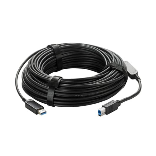 Vaddio 440-1015-030 USB cable USB 3.2 Gen 2 (3.1 Gen 2) 30 m USB B USB A 10 Gbit/s Black