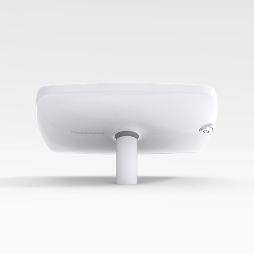 Bouncepad Desk | Apple iPad Mini 4/5 Gen 7.9 (2015 - 2019) | White | Covered Front Camera and Home Button |