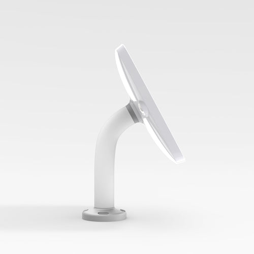 Bouncepad Swivel 60 | Apple iPad 8th Gen 10.2 (2020) | White | Covered Front Camera and Home Button |