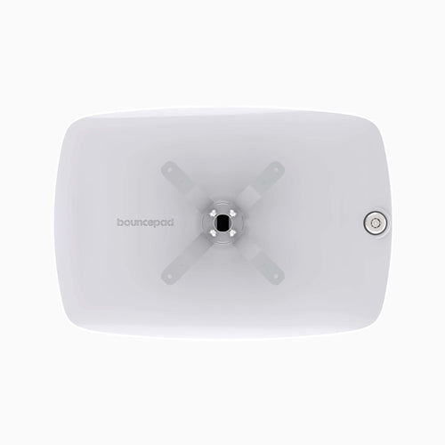 Bouncepad VESA | Samsung Galaxy Tab A 10.1 (2019) | White | Covered Front Camera and Home Button |
