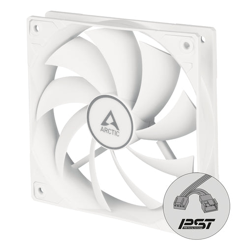 ARCTIC F12 PWM PST (White) 120 mm PWM PST Case Fan