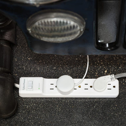 CyberPower B625 surge protector White 6 AC outlet(s) 125 V 7.6 m