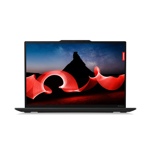 Lenovo ThinkPad X1 Carbon Gen 12 Intel Core Ultra 7 155U Laptop 35.6 cm (14") WUXGA 16 GB LPDDR5x-SDRAM 2 TB SSD Wi-Fi 6E (802.11ax) Windows 11 Pro US English Black