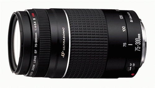 Canon EF 75-300mm f/4.0-5.6 III USM Black