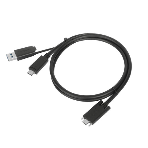 Targus ACC1133GLX USB cable USB 3.2 Gen 1 (3.1 Gen 1) 1 m USB C Black