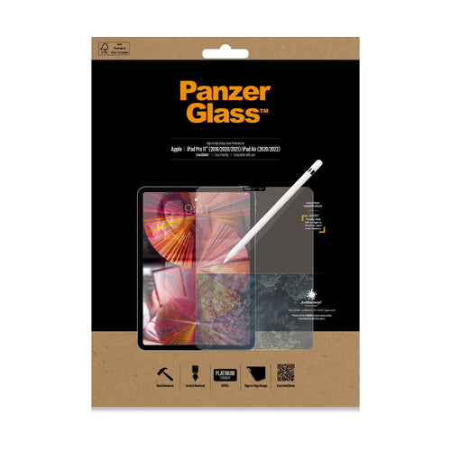 PanzerGlass ® Screen Protector iPad Pro 11″ (2018, 2020-2022, 2024) | Air 10.9'' (2020, 2022) Clear screen protector Apple 1 pc(s)
