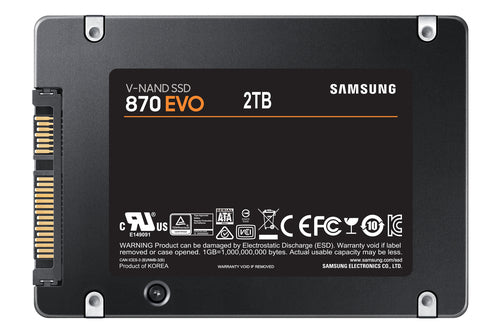 Samsung 870 EVO 2 TB 2.5" Serial ATA III V-NAND