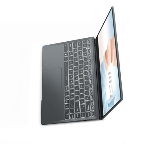 MSI Modern 14 B11MO-036 Intel® Core™ i7 i7-1165G7 Laptop 35.6 cm (14") Full HD 8 GB DDR4-SDRAM 512 GB SSD Wi-Fi 5 (802.11ac) Windows 10 Home Grey
