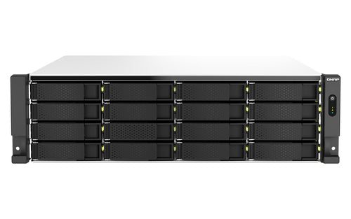 QNAP TS-h2287XU-RP NAS Rack (3U) Intel Xeon E E-2336 32 GB DDR4 0 TB QuTS hero Black, White
