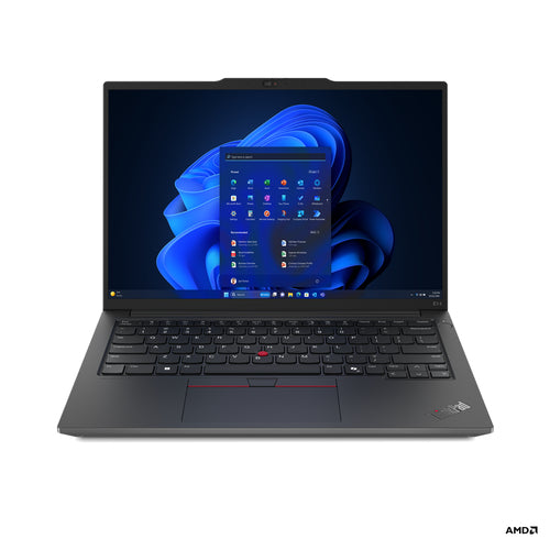 Lenovo ThinkPad E14 AMD Ryzen™ 5 7535U Laptop 35.6 cm (14") WUXGA 16 GB DDR5-SDRAM 512 GB SSD Wi-Fi 6 (802.11ax) Windows 11 Pro US English Black