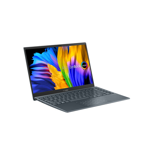ASUS Zenbook 13 OLED UM325UA-DS71 laptop AMD Ryzen™ 7 5700U 33.8 cm (13.3") Full HD 8 GB LPDDR4x-SDRAM 512 GB SSD Wi-Fi 5 (802.11ac) Windows 10 Home Grey