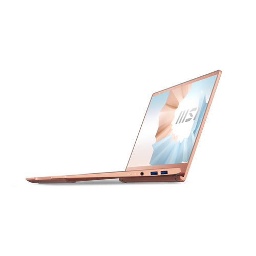 MSI Modern 14 B11SB-290 Intel® Core™ i7 i7-1165G7 Laptop 35.6 cm (14") Full HD 16 GB DDR4-SDRAM 512 GB SSD NVIDIA GeForce MX450 Wi-Fi 6 (802.11ax) Windows 10 Home Beige
