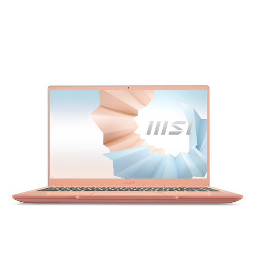 MSI Modern 14 B11SB-290 Intel® Core™ i7 i7-1165G7 Laptop 35.6 cm (14") Full HD 16 GB DDR4-SDRAM 512 GB SSD NVIDIA GeForce MX450 Wi-Fi 6 (802.11ax) Windows 10 Home Beige