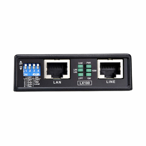 StarTech.com 10/100 Ethernet Extender Kit, Up to 0.5Mi (800M), Long-Range LAN Over Single Pair Wire/RJ45 UTP, Ethernet Booster For IP Video/Remote Sensors/WiFi APs