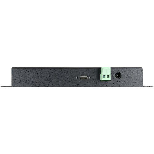 StarTech.com 4 Port USB C Hub 10Gbps - Metal Industrial USB Type-C Hub w/ 3xUSB-A & 1xUSB-C - ESD & Surge Protection - USB-C or USB-A Host - Self-Powered Mountable USB 3.2/3.1 Gen 2 Hub~4-Port USB C Hub 10Gbps - Metal Industrial USB Type-C Hub w/ 3xUSB-A