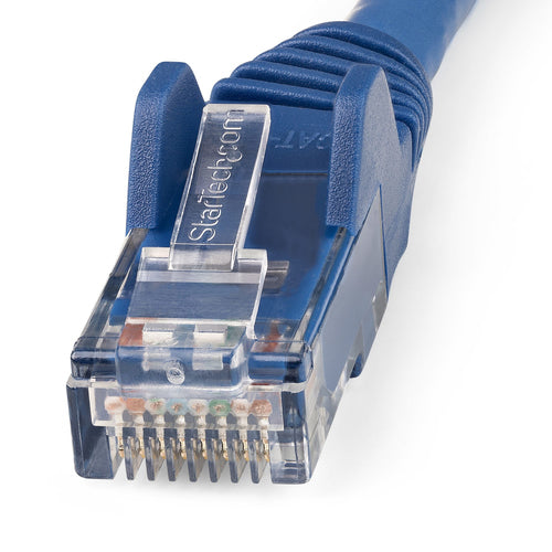 StarTech.com 3m(10ft) CAT6 Ethernet Cable - LSZH (Low Smoke Zero Halogen) - 10 Gigabit 250Mhz 100W PoE RJ45 UTP Network Patch Cord Snagless with Strain Relief - Blue CAT 6, ETL Verified, 24AWG