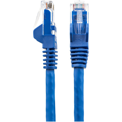StarTech.com 3m(10ft) CAT6 Ethernet Cable - LSZH (Low Smoke Zero Halogen) - 10 Gigabit 250Mhz 100W PoE RJ45 UTP Network Patch Cord Snagless with Strain Relief - Blue CAT 6, ETL Verified, 24AWG