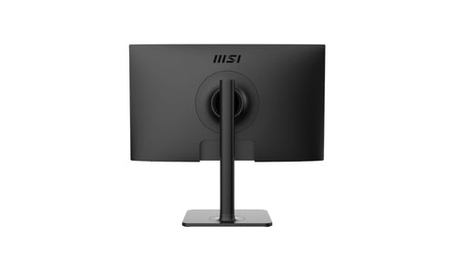 MSI Modern MD241P 23.8 Inch Monitor with Adjustable Stand, Full HD (1920 x 1080), 75Hz, IPS, 5ms, HDMI, DisplayPort, USB Type-C, Built-in Speakers, Anti-Glare, Anti-Flicker, Less Blue light, TÜV Certified, VESA, Kensington, Black,9S6-3PA59H-021