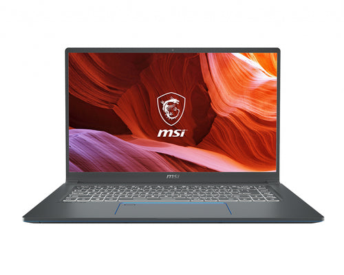 MSI Prestige A10SC-439 Intel® Core™ i7 i7-10710U Laptop 39.6 cm (15.6") 4K Ultra HD 32 GB DDR4-SDRAM 1 TB SSD NVIDIA® GeForce® GTX 1650 Max-Q Wi-Fi 6 (802.11ax) Windows 10 Pro Grey