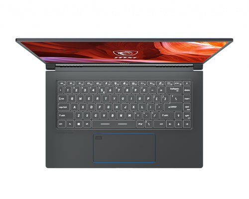 MSI Prestige A10SC-439 Intel® Core™ i7 i7-10710U Laptop 39.6 cm (15.6") 4K Ultra HD 32 GB DDR4-SDRAM 1 TB SSD NVIDIA® GeForce® GTX 1650 Max-Q Wi-Fi 6 (802.11ax) Windows 10 Pro Grey