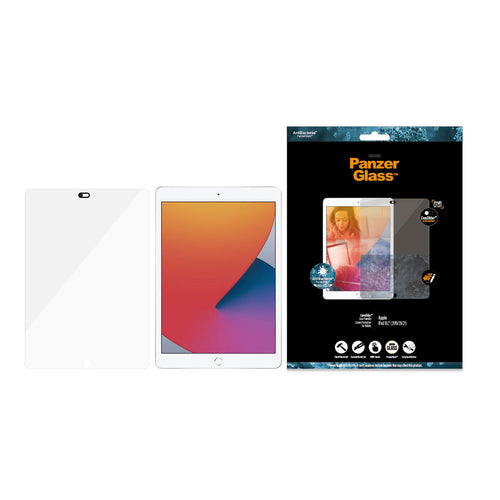 PanzerGlass ® CamSlider® Screen Protector iPad 10.2″ (2019-2021) Clear screen protector Apple 1 pc(s)