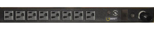Vertiv NSVLN080-101S15 power distribution unit (PDU) 8 AC outlet(s) 0U Black