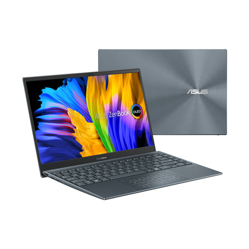 ASUS Zenbook 13 OLED UM325UA-DH51 laptop AMD Ryzen™ 5 5500U 33.8 cm (13.3") Full HD 8 GB LPDDR4x-SDRAM 512 GB SSD Wi-Fi 5 (802.11ac) Windows 11 Home Grey