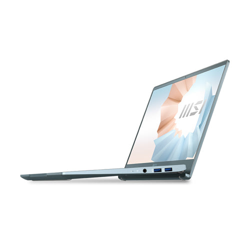 MSI Modern B11MO-611 Intel® Core™ i5 i5-1135G7 Laptop 35.6 cm (14") Full HD 8 GB DDR4-SDRAM 512 GB SSD Wi-Fi 5 (802.11ac) Windows 10 Home Blue