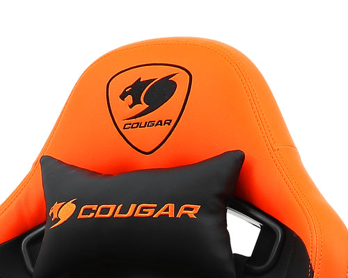 COUGAR EXPLORE RACING Gaming armchair Hard seat Orange