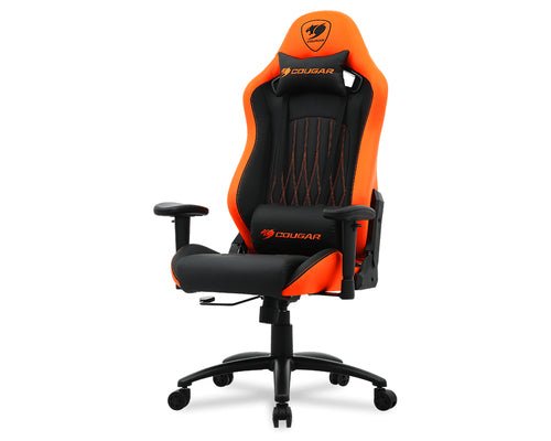 COUGAR EXPLORE RACING Gaming armchair Hard seat Orange