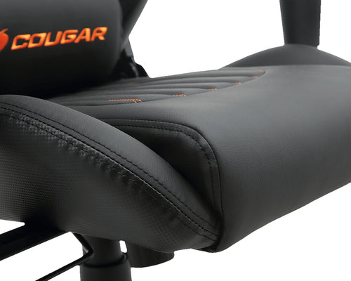 COUGAR EXPLORE BLACK Gaming armchair Hard seat
